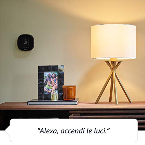 Amazon-Echo-3-generazione-Altoparlante-intelligente-con-Alexa-Tessuto-grigio-mlange