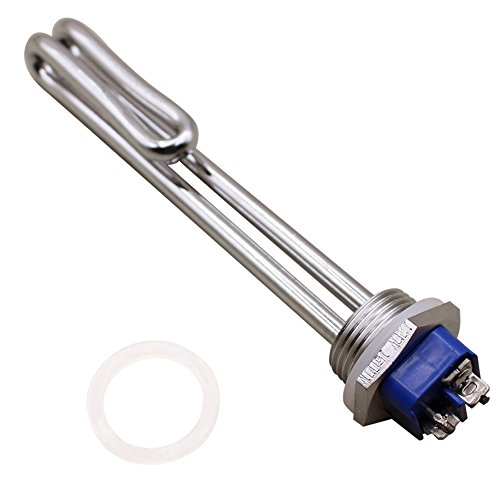 Twowings 4546 ERE Foldback Water Heater Element with Low Watt Density 120v 1500w ASIN: B018S4AP5Y View on Amazon, Silver