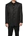 New Men's 3 Piece Black Gangster Pinstripe Dress Suit with Matching Vest
