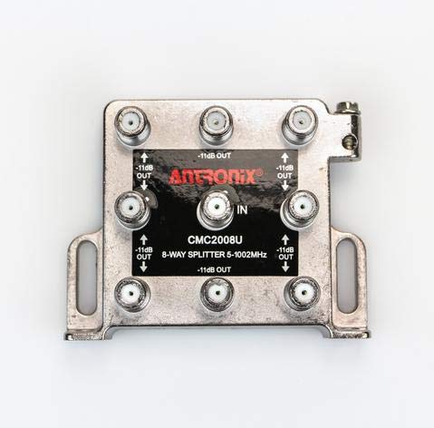 Antronix High Performance 8-Way Cable TV Splitter CMC2008U OTA Coaxial 5-1002M - Thumbnail 2