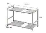 Seville Classics Expandable Under-Sink Shelf with