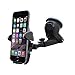 Car Phone Holder, ZACTEK, Long Neck Windshield Phone Holder Sticky Gel Pad Car Mount Compatible with iPhone Andriod Phone Samsung Huawei ZTE VIVO Oppo Google Pixel Galaxy Edge Smartphone (Black)
