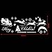 Merry Christmas Window Decorations Decals Stickers Xmas Decor