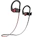 Mpow Flame [Updated] Bluetooth Headphones, Bassup Technology HiFi Stereo in-Ear Wireless Earbuds, Waterproof IPX7 Earphones w/Mic, Case, 7-9 Hrs Playing Time, CVC6.0 Noise Cancelling Headsets, Red