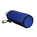 E - Living 500ML (16.9 OZ) Collapsible Neoprene Water Bottle Drawstring Cooler/Coolie/Cover/Insulator/Holder/Huggie/Sleeve - 2 Pack (13 Colors) (Red & Royal Blue)