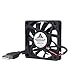 GDSTIME 60mm Fan, 5Volt Fan, 60x60x10mm 0.18A Brushless DC Cooling Fan