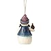 Enesco 4058831 Mini Snowman with Pinecone Ornament, Multicolor