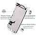 Screen Replacement for iPhone 7, LCD Display and Touch Screen Digitizer Replacement Full Assembly with Proximity Sensor, Ear Speaker, Front Camera, Screen Protector, Repair Tools (White,4.7 inch)