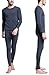 Men's Thermal Underwear Set Top & Bottom Fleece Lined