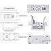 Conference Recessed Power Strip USB C Fast Charging,Furniture Recessed Outlet,Table Power Strip,Flush Mount for Side Table (White, 20W USB-C Port)