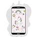 Mulafnxal Rainbow Unicorn Case for LG Aristo 2,3D Soft Silicone Tribute Dynasty/K8 2018 2017//K4 2017 MS210n Cases,Cute Kids Girls Cartoon Cover,Kawaii Animal Character Rubber Protector for LG Phoenix
