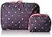 LeSportsac Extra Large Rectangular and Square Cosmetic Set