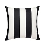 Ikea Vargyllen Cushion Pillow Cover White Black