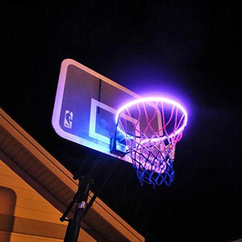 image for Whatta Bash LED Basketball Hoop Lights - Basketball Rim LED Light Swis