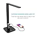 Vont Dimmable LED Desk Lamp with USB Port, 4 Lighting Modes(Studying, Reading, Relaxing, Sleeping), 5 Level Dimming, 1 Hour Auto Timer, Touch Sensitive Control, Modern Design, Piano Black