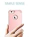 Pandawell Compatible iPhone 6S Plus Case, Shockproof Hybrid Heavy Duty Dual Layer High Impact Protection Case Cover for Apple iPhone 6 Plus / 6S Plus 5.5
