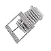Women's Crystal Rhinestone Chain Waist Buckle Belt Luxury Sparkling Sash Waistband Accessory,Silver