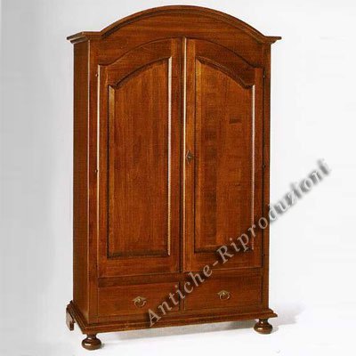 Holzschrank cm 125x61, h 200 - 2 Türen, Italienischer Produktion bestellen