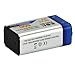 EBL 600mAh 9 Volt Li-ion Rechargeable 9V Batteries Lithium-ion, 2 Pack