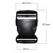 BcPowr 38 PCS 2 Szies Adjustable Buckles Plastic Side Release Plastic Buckles