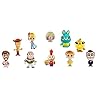 ​Disney Pixar Toy Story 4 Mini Figures 10-pack Character Collection, Birthday Gift for Kids 3 to 8 Years Old