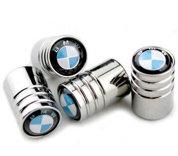 image for MirosCar Tire Air Valve Caps Stem Cover Universal Fits ALL Cars Trucks