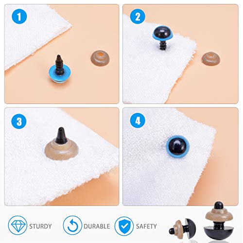 3 Plastic+Washers+Amigurumi+Crochet+Assorted