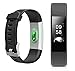 Fitness Tracker NewYouDirect Heart Rate Monitor Pedometer Activity Tracker Smart Watch Smart WristBand with Sleep Monitor Calories/Step Counter Bluetooth 4.0 for Android IOS