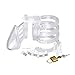 Male Chastity Cage Device Cock Cage,Transparent(CB6000S-Shorter)