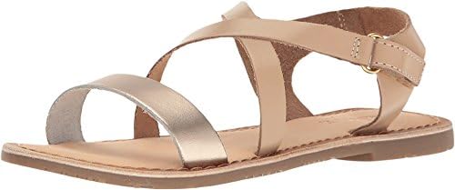 Pazitos Girl's X-Out (Little Kid/Big Kid) Natural/Gold Shoe