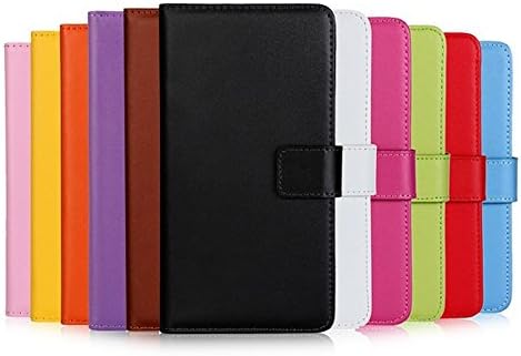 Idol Luxury Genuine Leather Wallet Stand Folio Case with Card Slot for iPhone X 10 iPhone 8 / 8 Plus iPhone7 / 7 Plus iPhone 6S / 6S Plus iPhone 6 / 6 Plus iPhone 5C/ 5 / 5S iPhone 4 / 4S