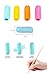 YUEAON 16 pack all purpose Pencil Grips for kids handwriting-Righties and Lefties-silicone Aid Grip Posture writing Correction device Tool holder claw for pen - Assorted Colors