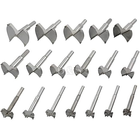 Generic 1 PC High Quty 45mm New Forstner Auger Drill Bit Woodworking Hole Saw Wood Cutter Silver Tone new