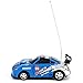 Coke Can Fast Mini RC Micro Racing Car RC Hobby Vehicle Toy（1PCS） (BLUE)