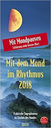 Mond-Planer mit dem Mond im Rhythmus 2018: Praktische Tagesplanung mit der Kraft des Mondes. Astrologischer Wandkalender mit Ferienterminen und Mondpausen. 19 x 48 cm, by Korsch Verlag Mond-Planer mit dem Mond im Rhythmus 2018: Praktische Tagesplanung mit der Kraft des Mondes. Astrologischer Wandkalender mit Ferienterminen und Mondpausen. 19 x 48 cm, by Korsch Verlag