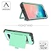 WeLoveCase S10 Plus Wallet Case Defender Wallet Card Holder Cover with Hidden Mirror Three Layer Shockproof Heavy Duty Protection All-Round Armor Protective Case for Samsung Galaxy S10+ Plus Mint