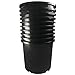 Calipots 10-Pack 5 Gallon Premium Black Plastic Nursery Plant Container Garden Planter Pots (5 Gallon)