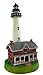 Collectors Gift Set of 4 Assorted Lighthouse Figurines 4 Inch Resin Home Boat Decor