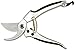 Garden Shears Built for Women, Japanese Hard Steel Bypass Gardening Pruners - Ergonomic, Comfortable Design with Hard Wearing Thermoplastic Grip - Sharp & Teflon Coated for Clean & Precise Cuts – Easy Tree Trimming – Money Back Guarantee
