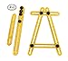 Aonesy Multi Angle Measuring Ruler, Template Measurement Tool for All Angles Shapes,Multi Functional Ruler Best for Craftsmen Handymen Builders Carpenter DIY(Yellow,2Pack)