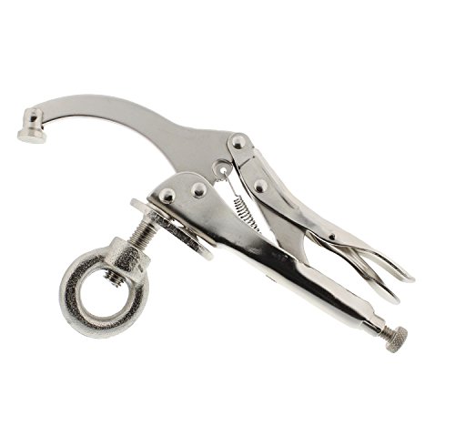 DCT Drill Press Vice Clamps, 9in - Wood Positioning Grip Holder for Accurate Drilling and Woodworking