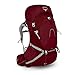 Osprey Aura AG 50 Women's Backpacking Backpack, Gamma Red , Small