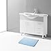 VANRA Bath Mat Bath Rugs Anti-slip Bath Mats Anti-bacterial Non-slip Bathroom Mat Soft Bathmat Bathroom Carpet for Baby Kids Safety with Memory Foam Coral Velvet Fabric 19.7