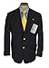 Ralph Lauren Mens Wool Notched Collar Sportcoat