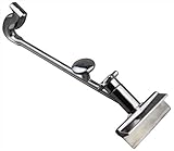 New Star Foodservice 37487 Heavy Duty Casting Aluminum Grill Scraper With Stainless Steel Blade,17.5-inch, Silver