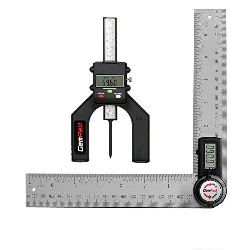 GemRed Digital Depth Guage Height Gauge for Router Table and Digital