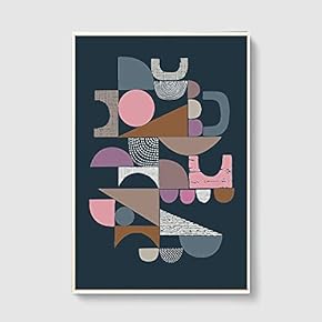 Framed Home Artwork Nordic Style for Living Room Bedroom