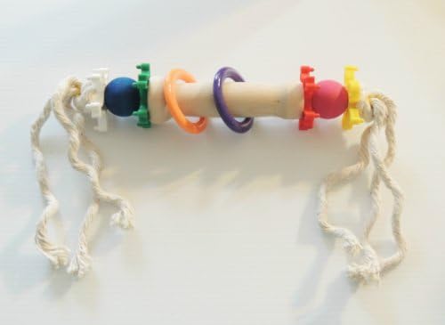 Handle W/care Bird/parrot Foot Toy 12" L X 3" W