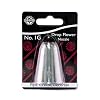 PME NZ1G JEM Drop Bloem Piping Nozzle nr. 1G, Zilver