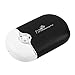 ThreeH Portable Mini Personal Fan Handheld USB Rechargeable Bladeless Air Conditioner Mute Electric Built-in Li-ion Battery Powered Desk Cooling Fan H-F015Black
